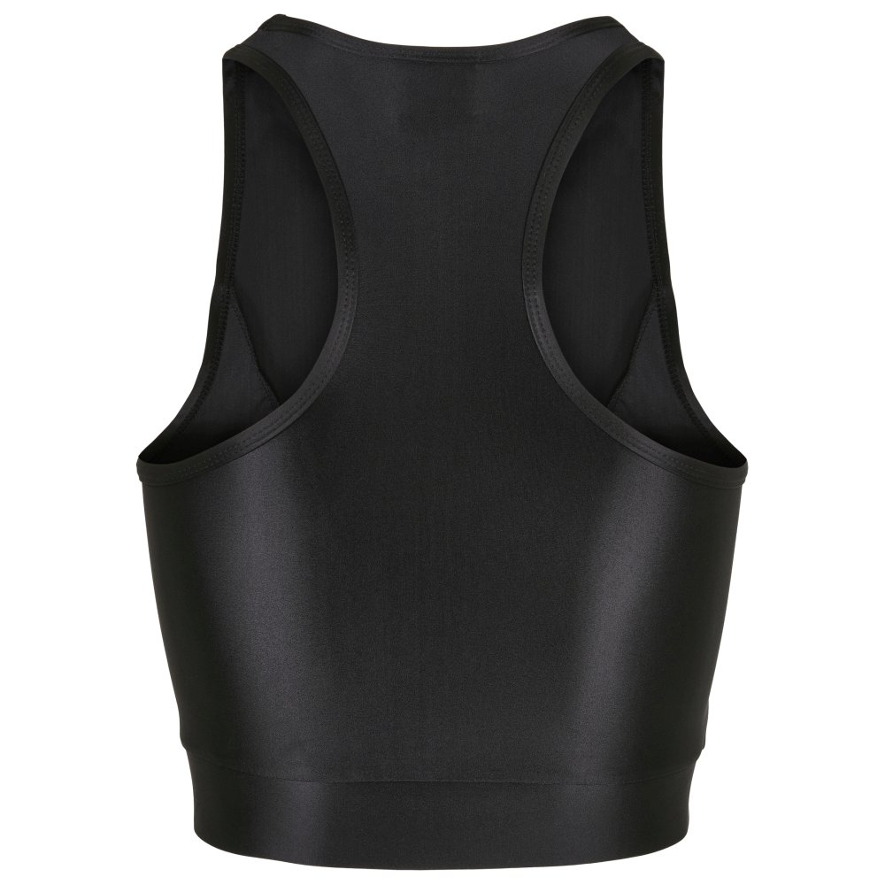 Urban Classics - Shiny Sport top - Black